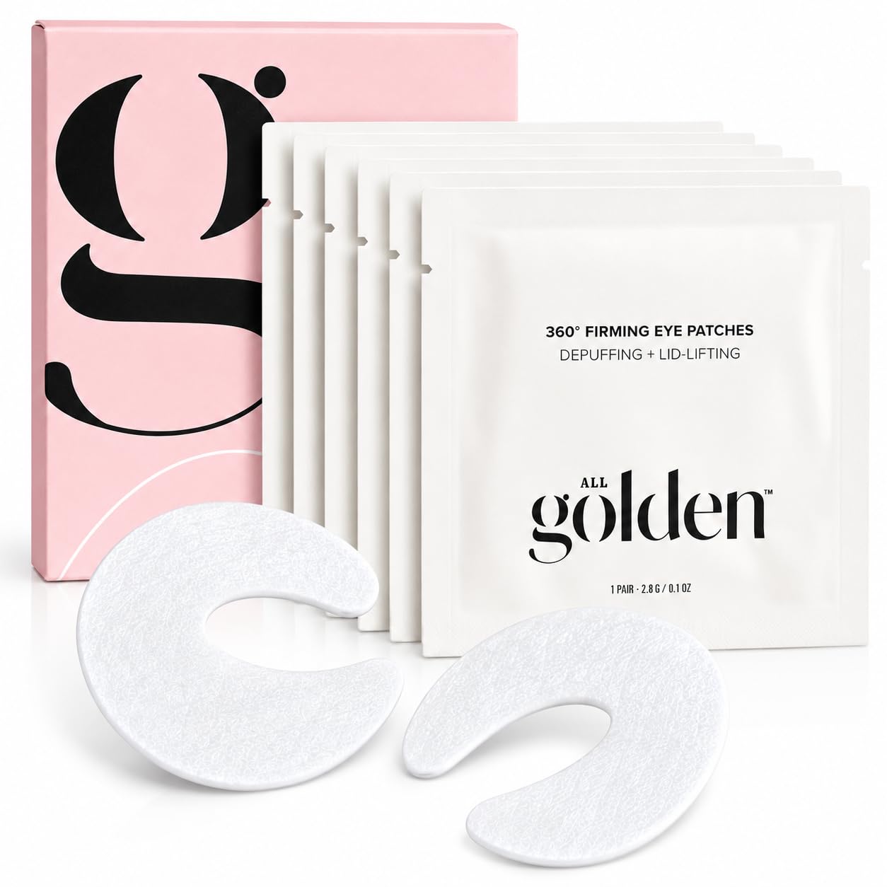 All Golden 360 stopni ujędrniające plastry na oczy