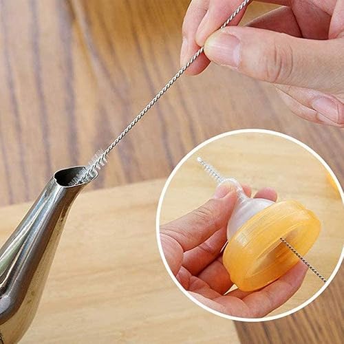 Miniatura 7 de BYTRON Bytron - Juego de 15 piezas de limpiador de tuberías largas, cepillo de limpieza de tubo flexible extra largo, herramienta de limpieza de