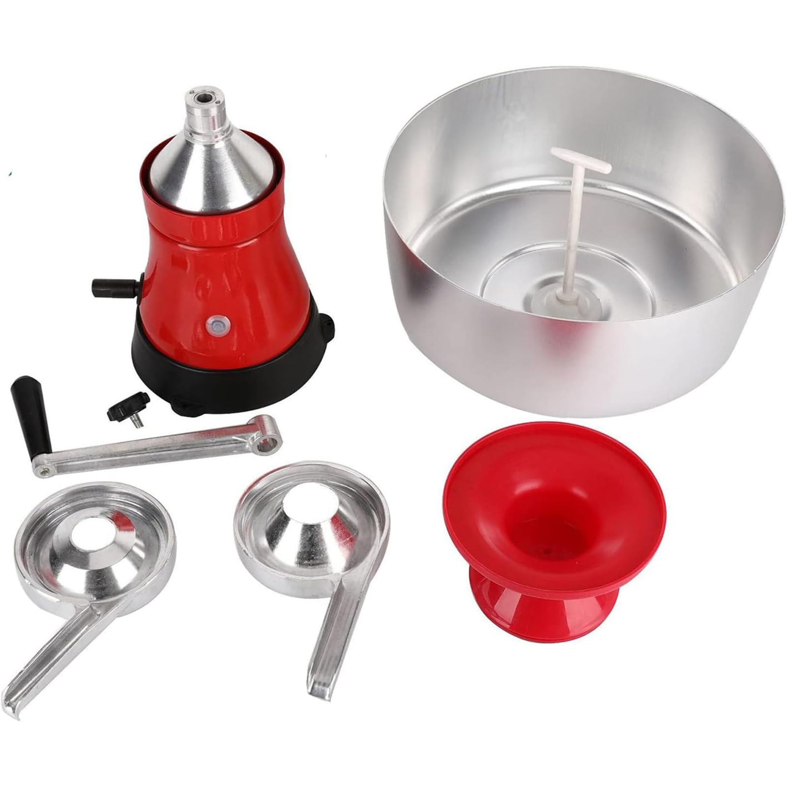 Separator mleka, ręczny separator sera 80 l/h do świeżego mleka, regulowana prędkość dla kóz, wielbłądzi i krów