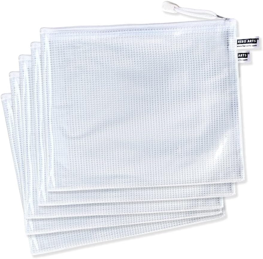 Hero Arts HT212 Hero Tools, Zipper Pouches (5) HT209