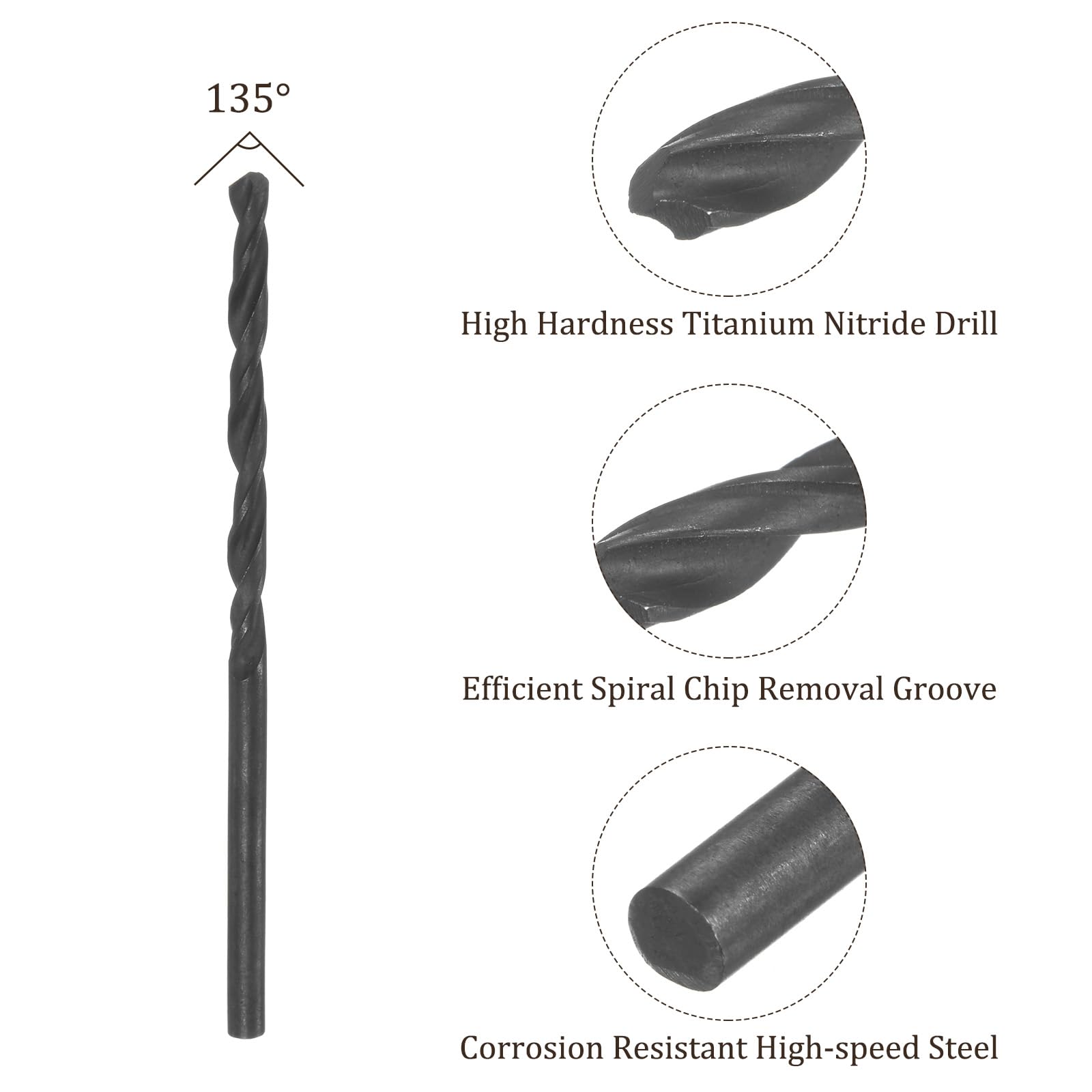 Kozelo 12PCS Twist Drill Bit - Image 2