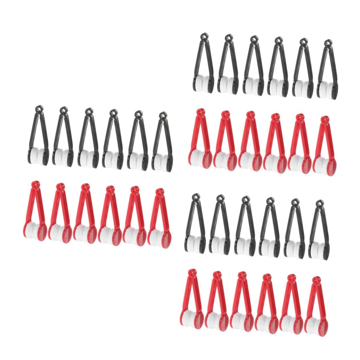 Didiseaon3sets Glasses Cleaning Clip Lens Wipes Glasses Cleaner Cloth Sunglass Cleaner Kit Screen and Eyeglass Brush Cleaner Wipes for Lens Cleaners Lens Scratch Remover Eyeglasses 12pcs*3