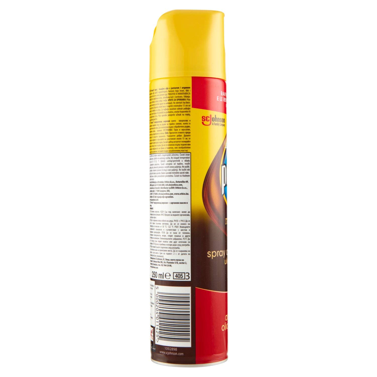 3 x Pronto ravviva Spray Ambra & Argan limpiador 300 ml Limpiador disparador