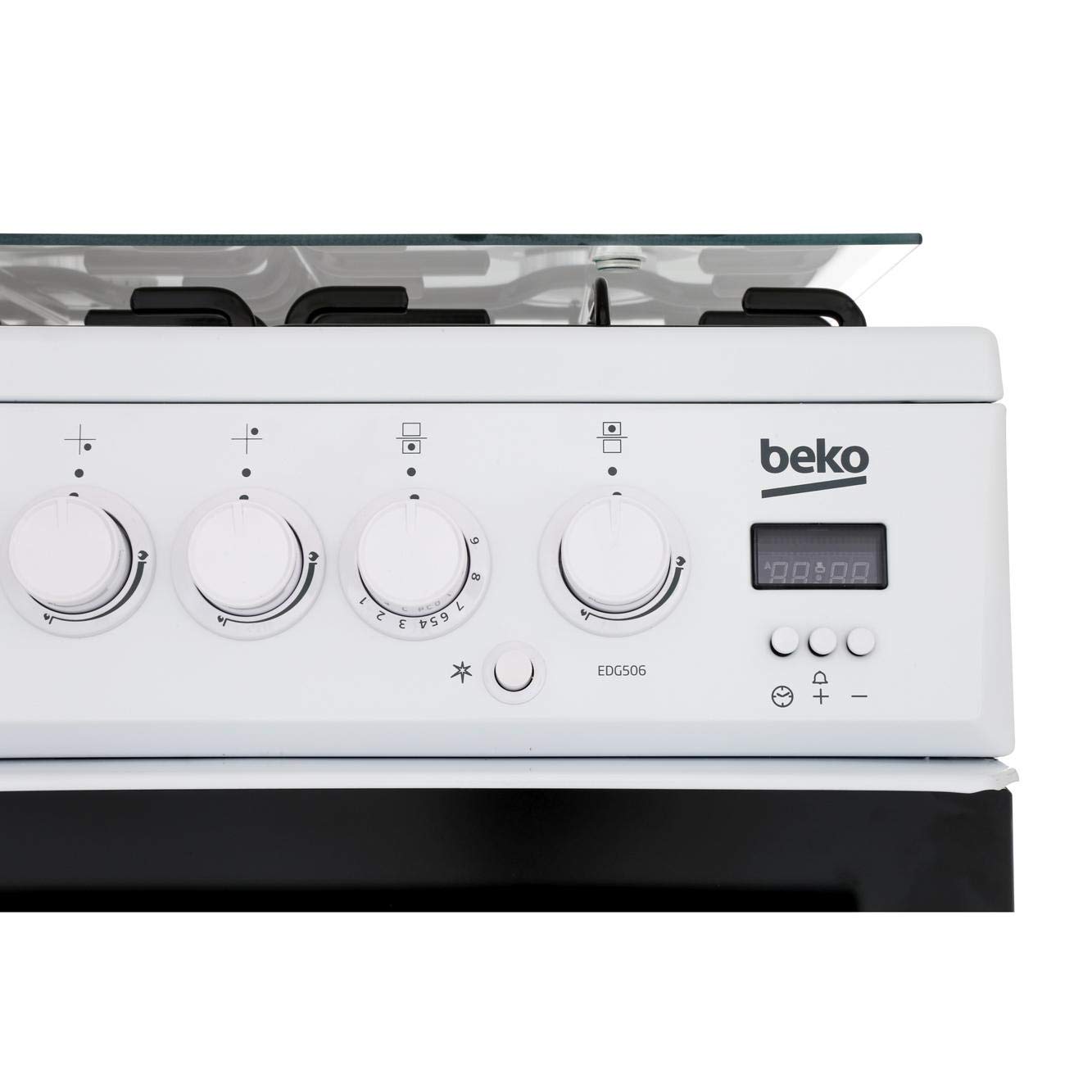Buy Beko EDG506W 50cm Double Cavity Gas Cooker White Whirlpool