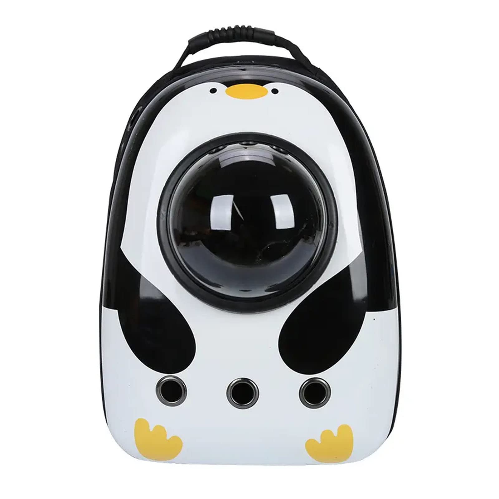Emily Pets Backpack Carrier Bag Black Penguin Printed Dog Cat Astronaut Capsule Breathable Travel Bag for Cats Small Dogs and Small Animals (B0BYVZ8HFH) Amazon Price History, Amazon Price Tracker