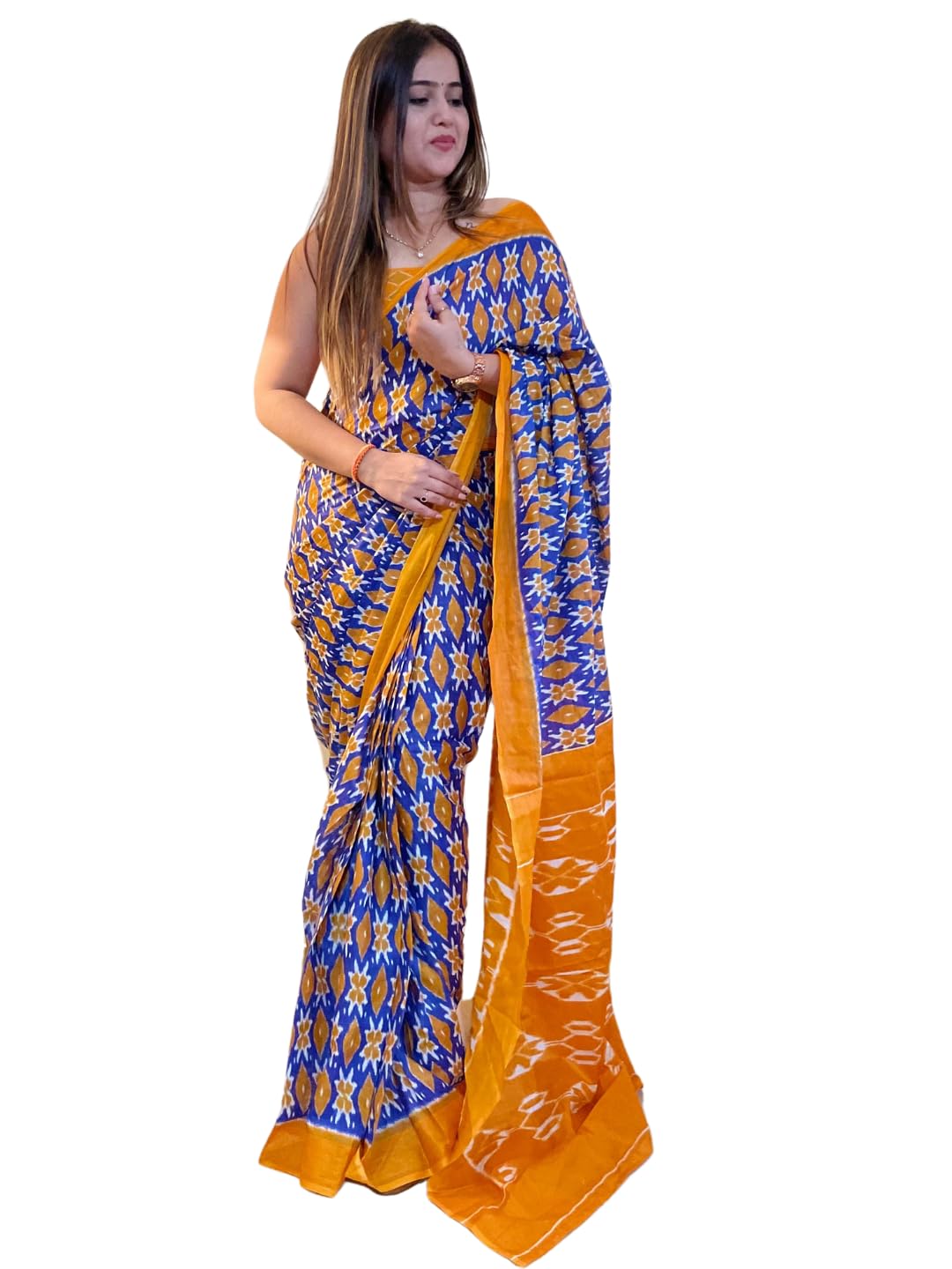Womens Shiv Textiles Womens Pure CottonCasual Wear Saree-picture-2