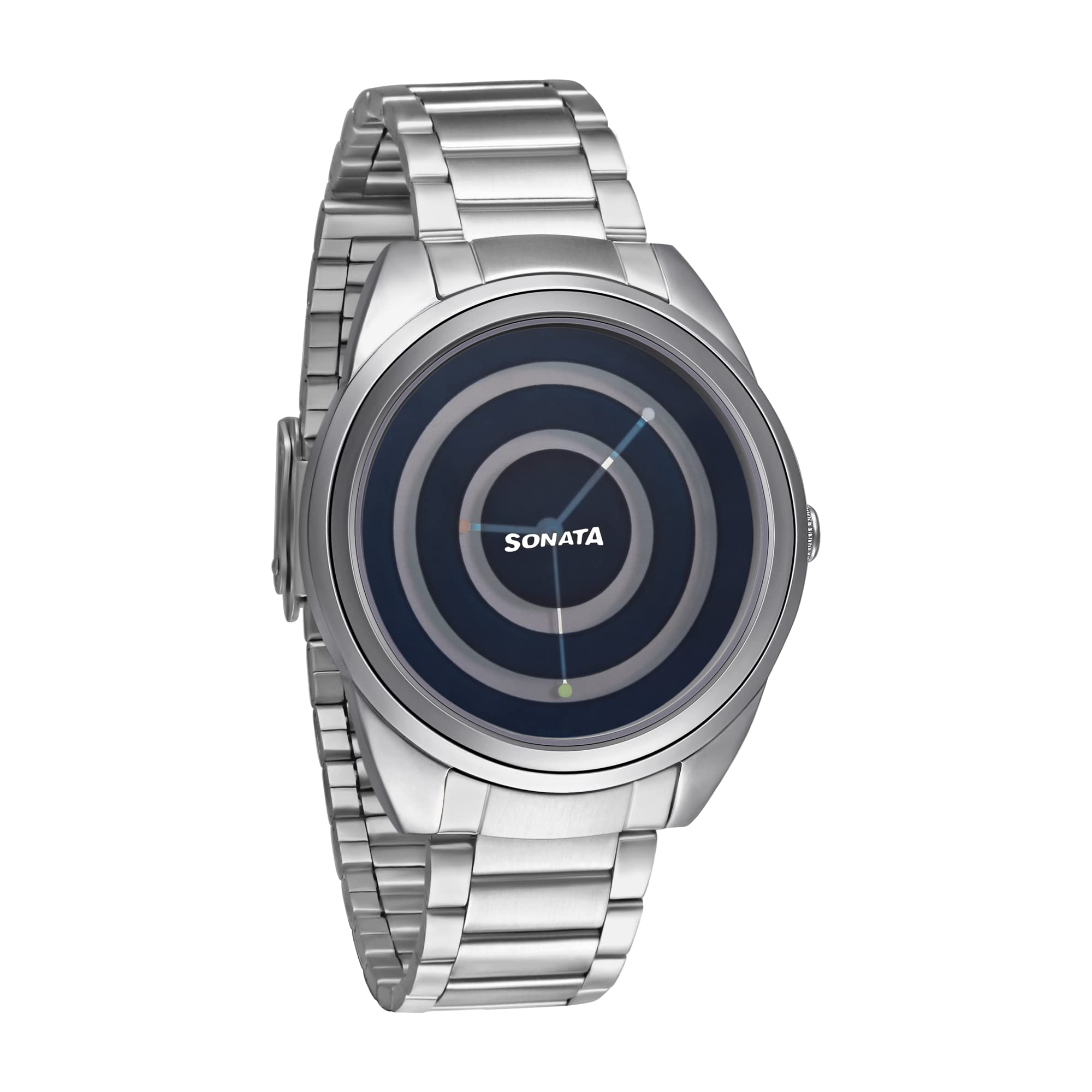 Sonata Women of Steel Blue Dial Metal Strap Watch for Women-8182SM01 (B09YS55P63) Amazon Price History, Amazon Price Tracker