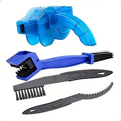 Kit Máquina e Escovas para Limpeza Corrente Bicicleta Bike Lorben 4 Peças-GT6353