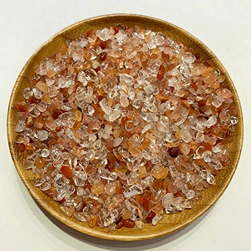 Haussammlung 50 g 2–4 mm natürlicher roter Quarzkristall, Kies, geeignet for die Dekoration von Aquarien. Naturstein