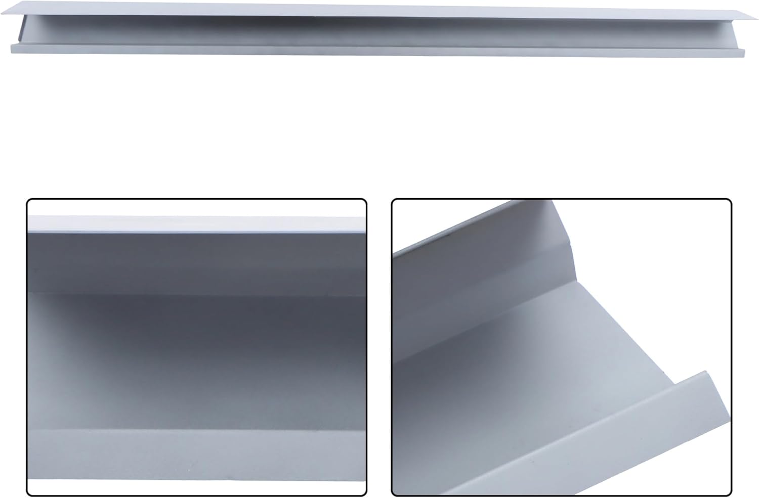 zeech Rocker Panels Sliver Left and Right Replacement for Silverado Sierra 4 Door Crew Cab 2014-2016