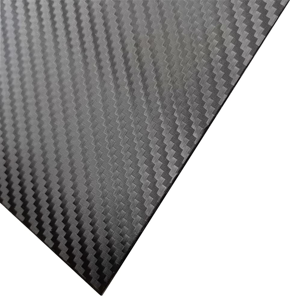 Grueso 6Mm7Mm8Mm9Mm10Mm12Mm15Mm20Mm Plancha Fibra Carbono Placa Fibra Carbono Sarga Mate 150X150Mm/15Mm