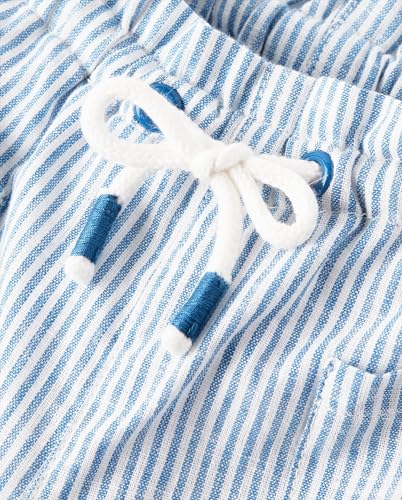 Image of Gymboree Girls and Toddler Tie Front Linen Shorts