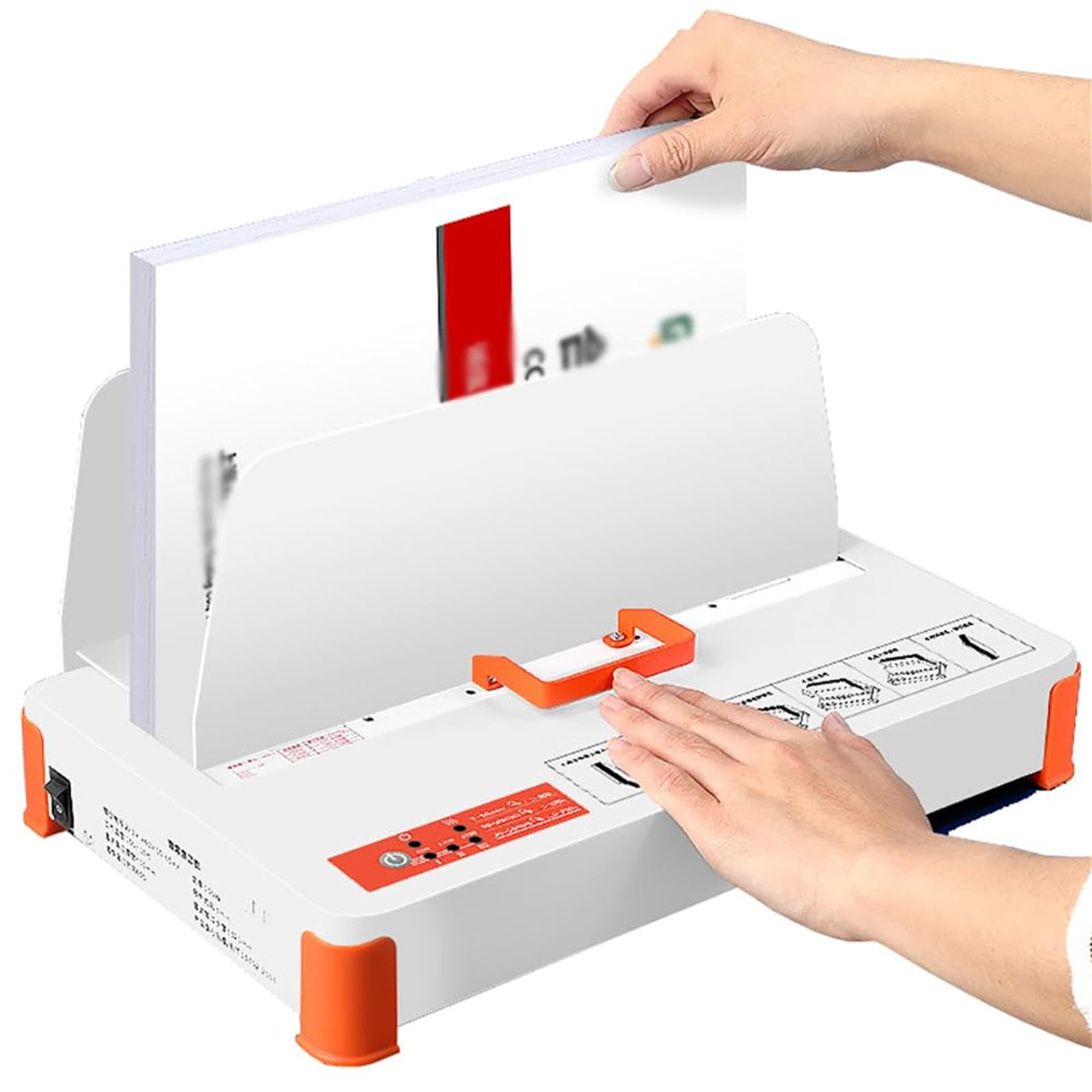 Hot Glue Binding Machine, Electric Hot Melt Binding Machine, A5, A4, A3 (short Edge), Suitable for Offices and Schools