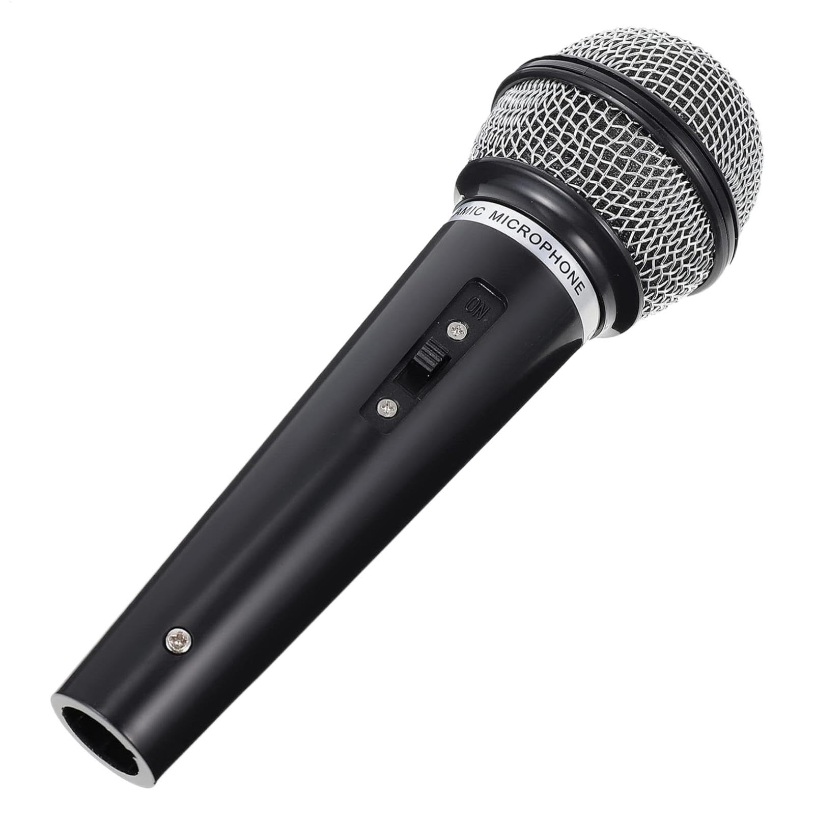 Pretend Microphone Realistic Smooth Fake Microphone Prop
