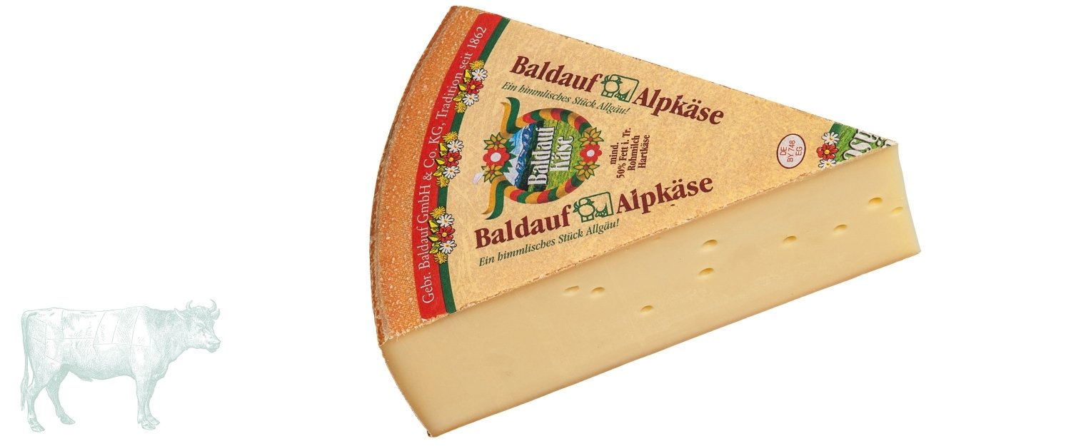 Alpkäse ca. 3.5 kg. - Baldauf