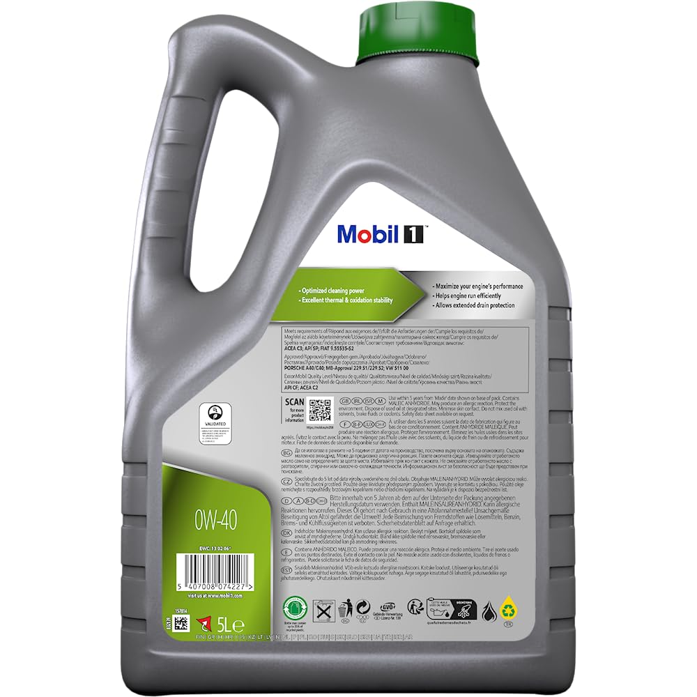 Mobil 1 ESP X4 0W-40, 5L