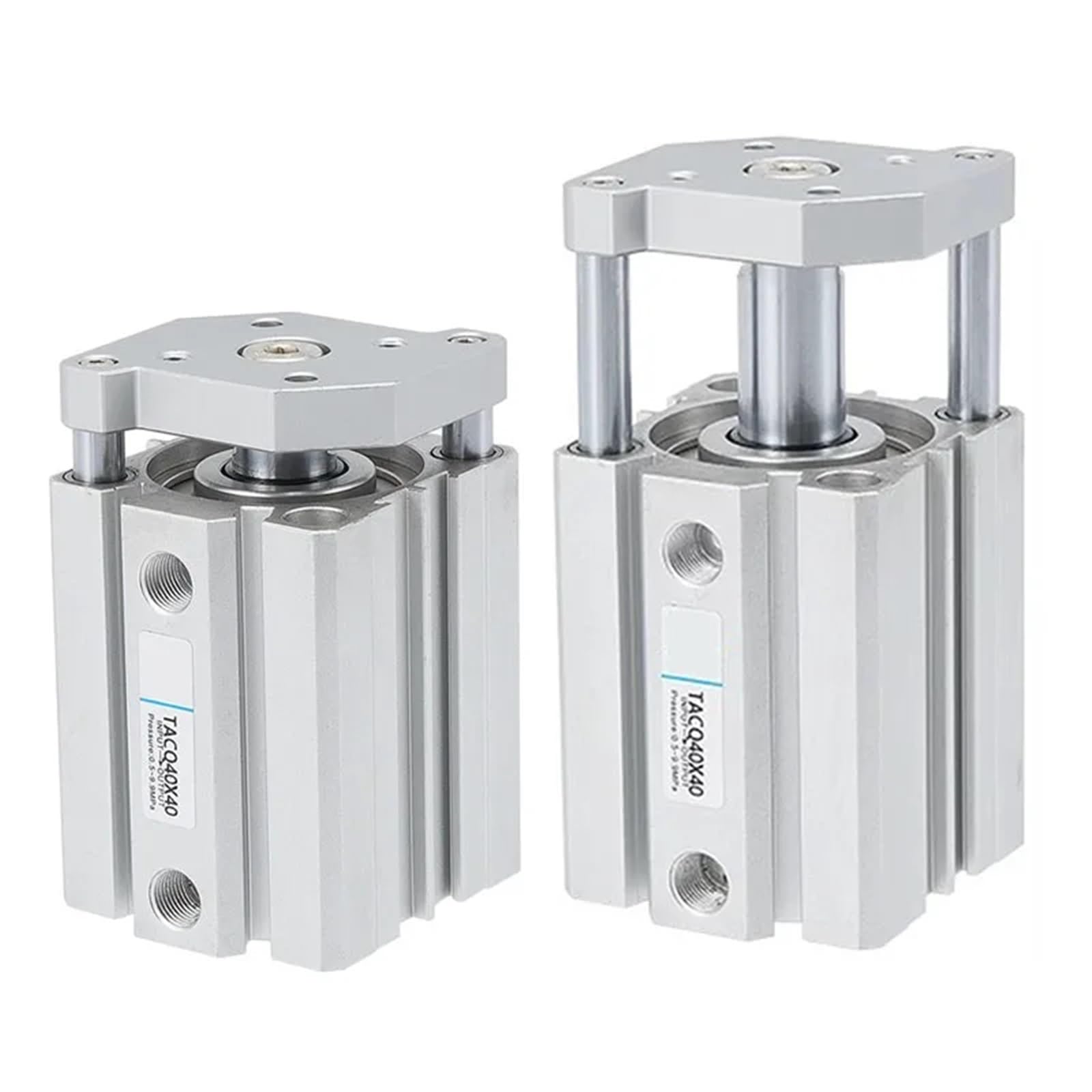 Vérin pneumatique compact TACQ12 à tige fine et double effet