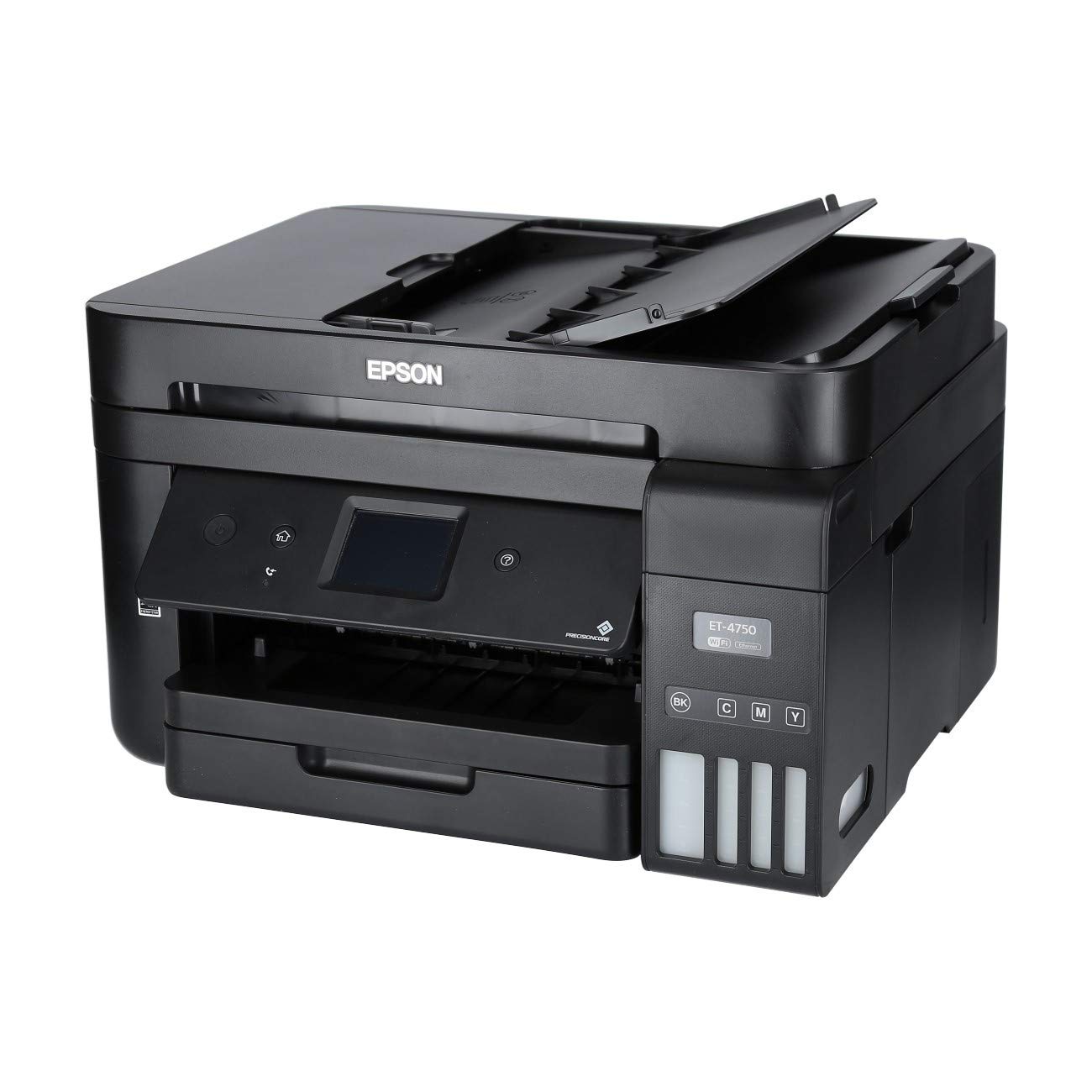 Epson EcoTank ET-4750 Stampante Inkjet 4-in-1, Stampa Fronte/Retro, Fax, Wi-Fi, Nero