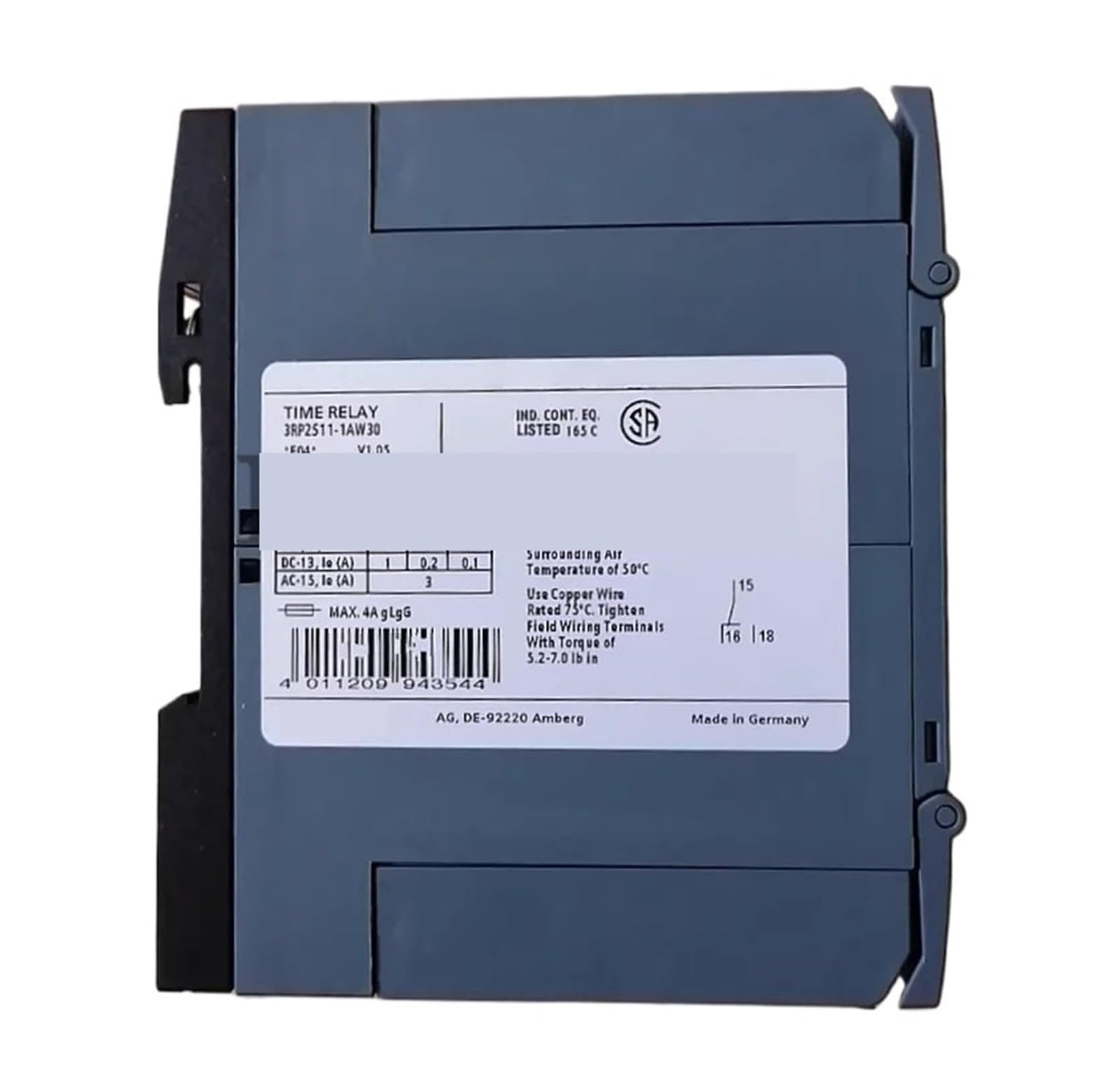 YMUGUEGH 3RP2511-1AW30 3RP25111AW30 Time Relay