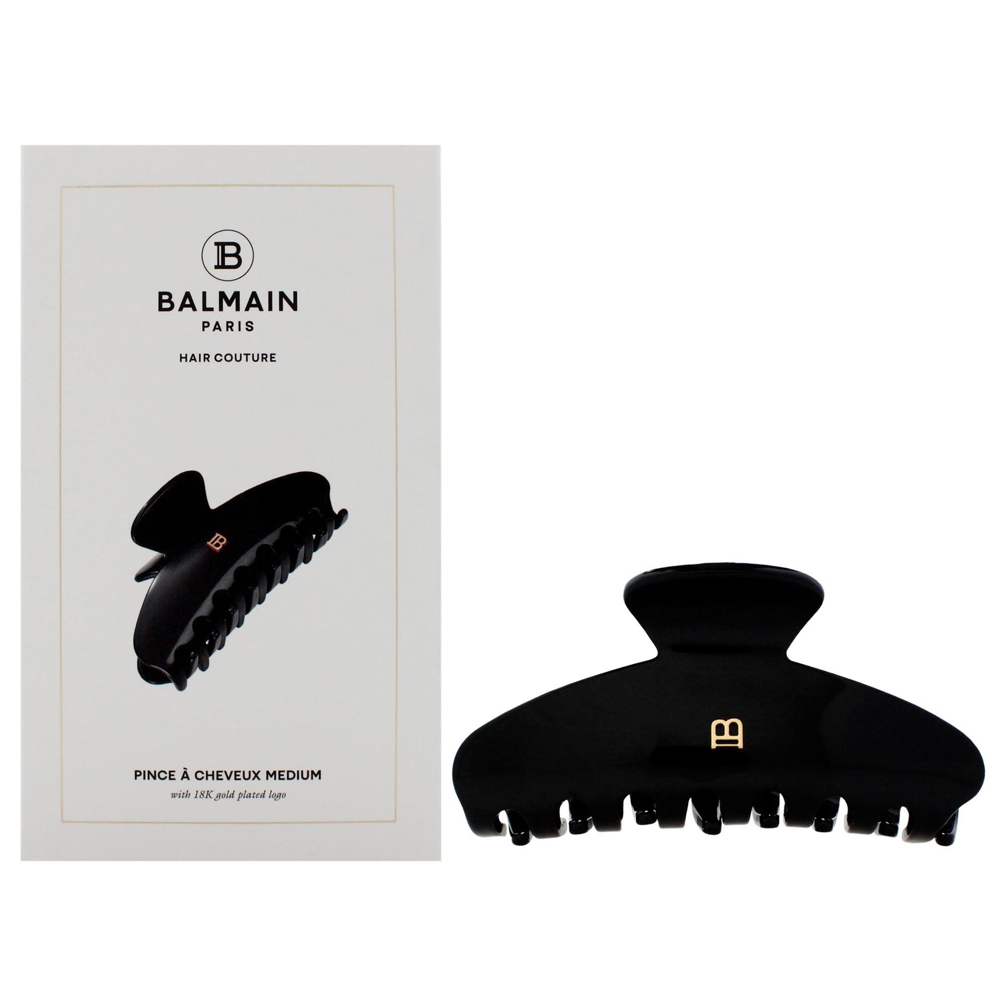 Balmain Haarclip Black Medium