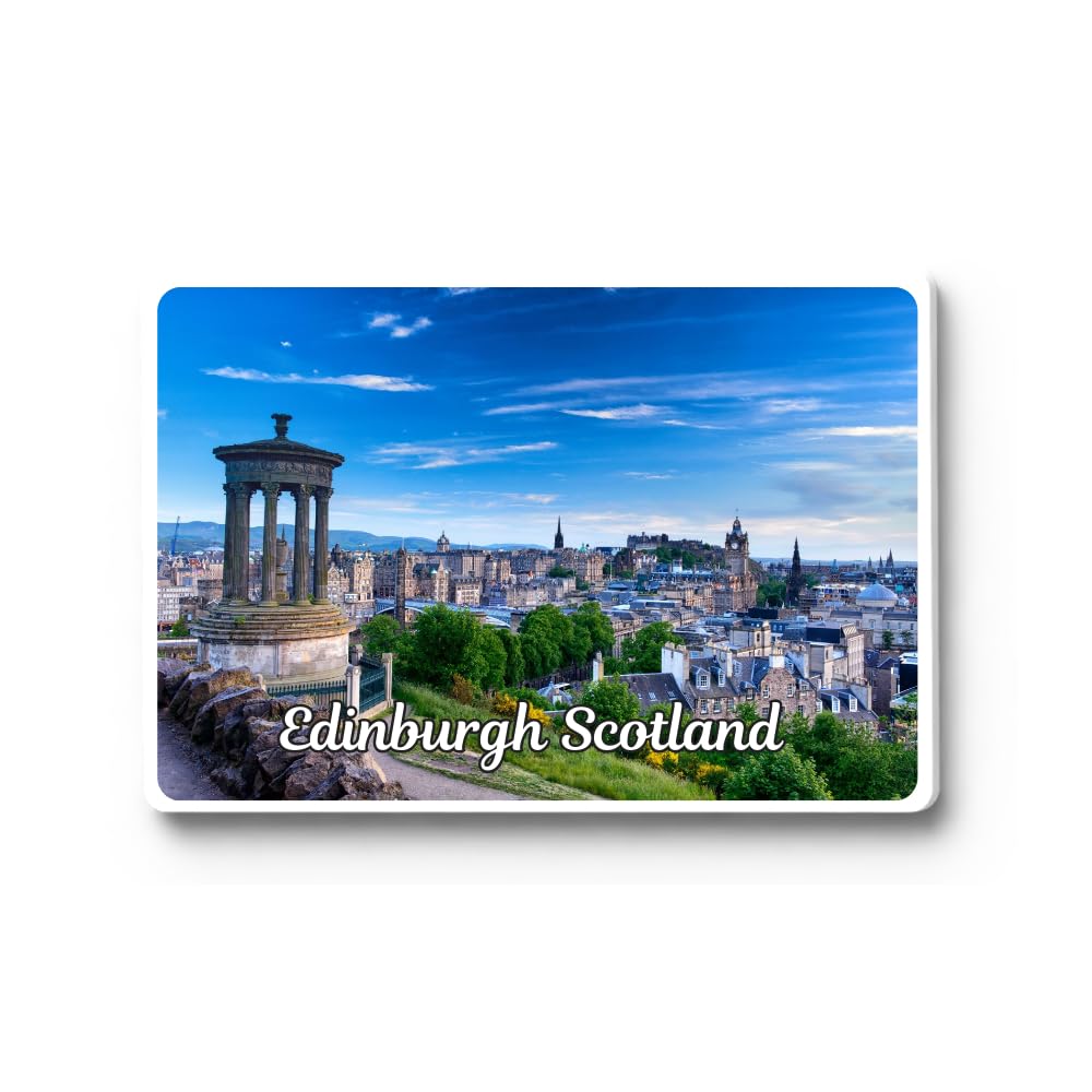 Scotland Edinburgh Acrylic Fridge Magnet | 2x3 Inch | 4mm Thick Glossy Finish Print-picture-16