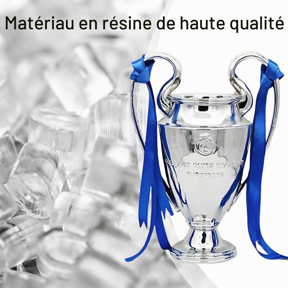 Réplique du trophée des champions de football, collection de la Ligue européenne et décoration de bureau, 77 cm, cadeau idéal pour les fans de sport