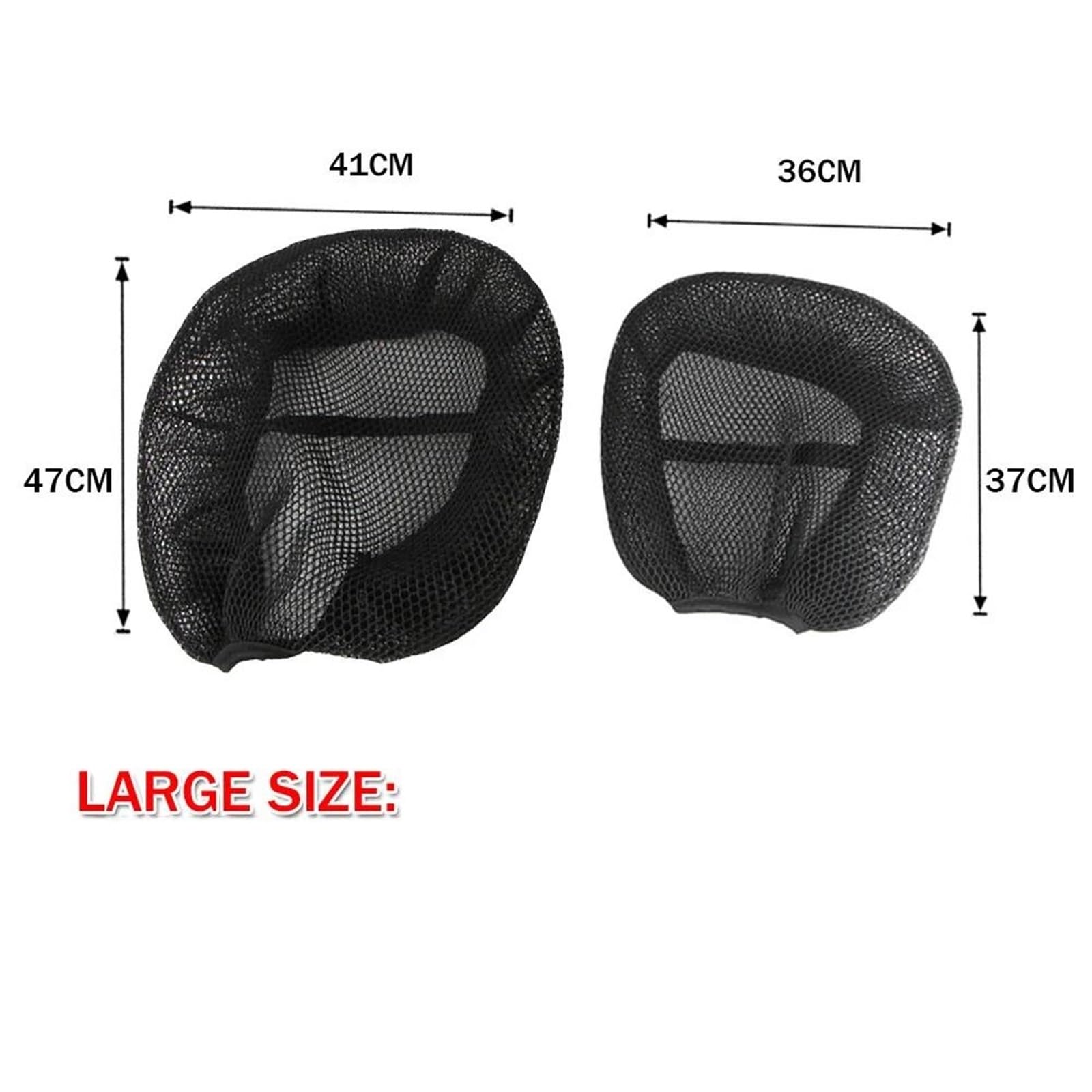 Generico Fodera Per Cuscino Del Sedile Motociclo Per R1200GS R1250GS LC Adventure 2018-2023 Coperture Protettive Per Sella In Rete Di Nylon