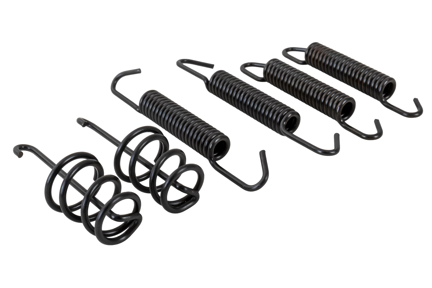 PUNDMANN Kit Mâchoires de Frein 200x50 pour Essieu KNOTT 20-2425/1, Garnitures pour Tambour 200 mm de Remorque 1350 et 1500 kg, Jeu Complet avec Ressorts