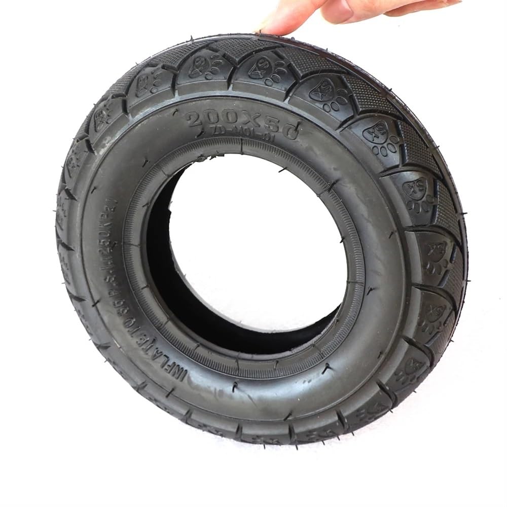Ruedas De Repuesto Para Patinetes Neumático de 200x50 Neumático de 8 pulgadas Mini neumáticos de scooter eléctrico for vehículo de rueda eléctrica 200 * 50 Accesorios de motocicleta de neumáticos