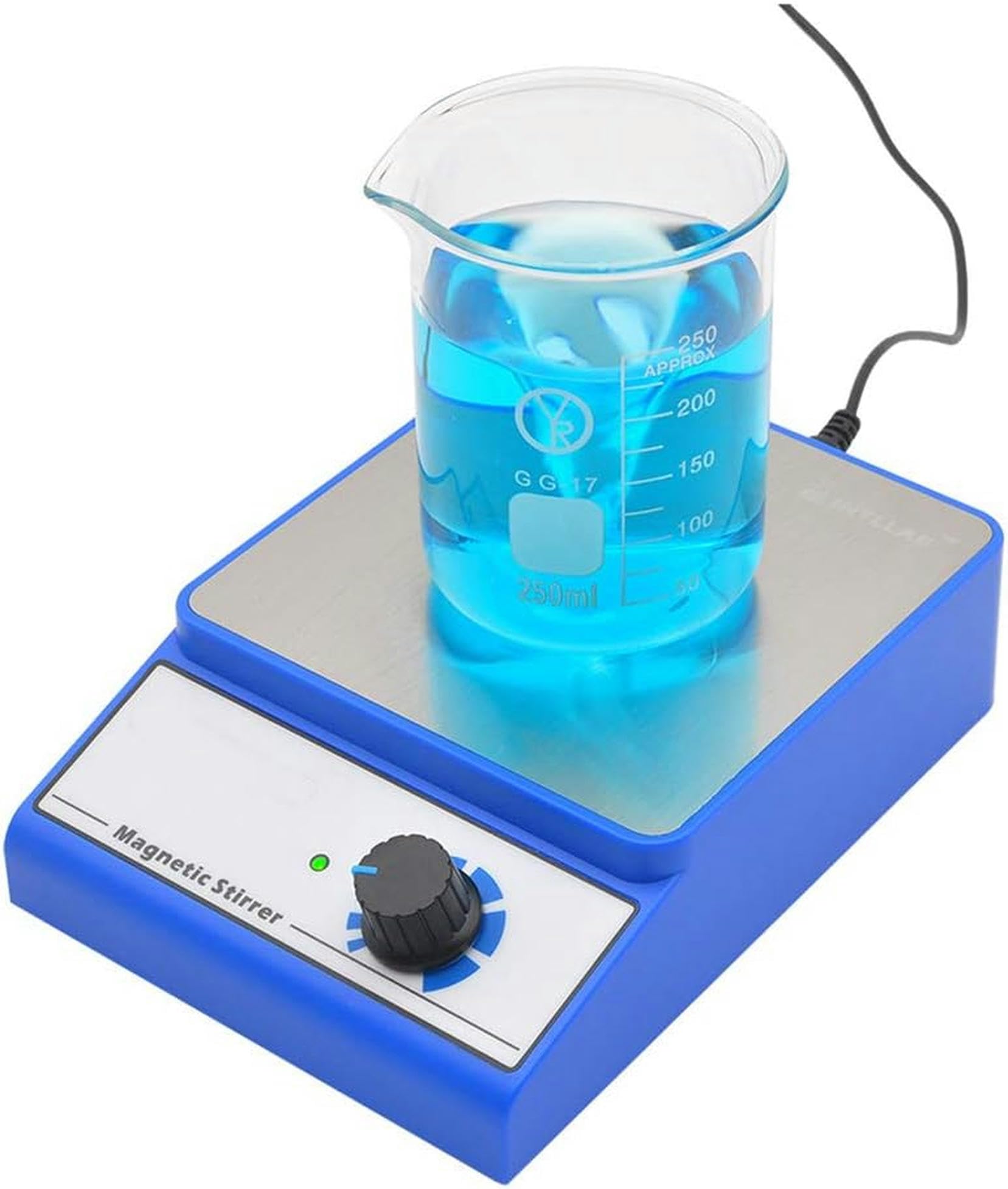 Agitador magnético Mezclador de Placa Caliente Máquina agitadora de Calentamiento de Laboratorio, 3000 RPM Capacidad máxima de agitación: 3000 ml ampliamente Utilizado en Product