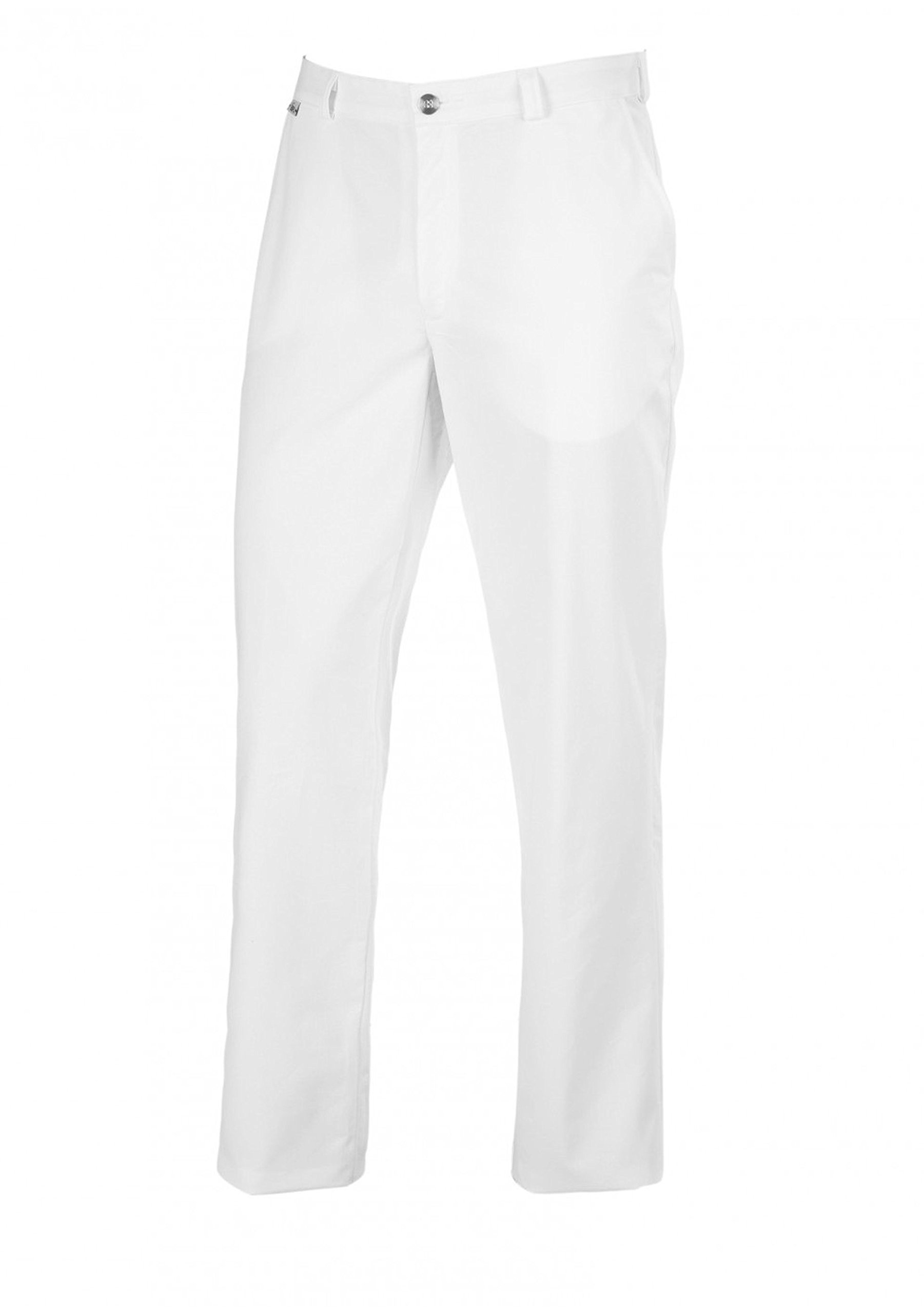BP 1368-686-21-52l, Men's trousers, with pockets 230,00 g/m², fabric blend with stretch white, 35/36l