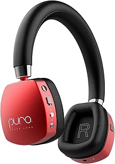 Puro Sound Labs PuroQuiets Volume Limited On-Ear Active Noise Cancelling Bluetooth Headphones – Lightweight Headphones for...