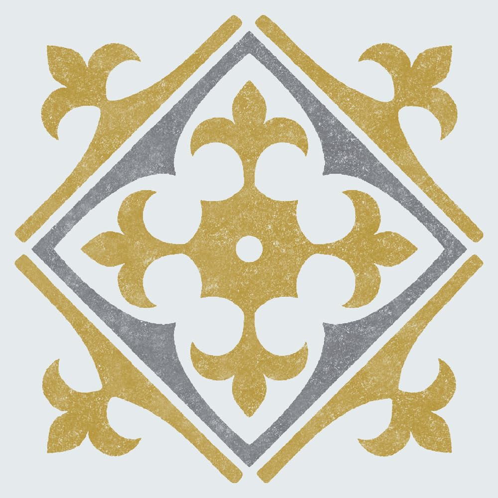 D-C-Fix Self Adhesive Wall Tiles Nadia Gold Pack Of 18 Tiles