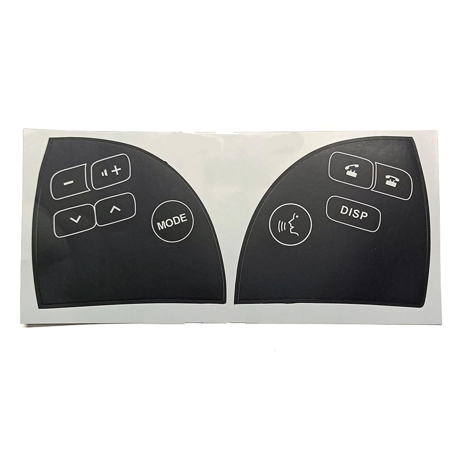 Repair Patch Compatible with Lexus ES for V4 ES350 2006 Car Steering Wheel Button Repair Sticker Decal