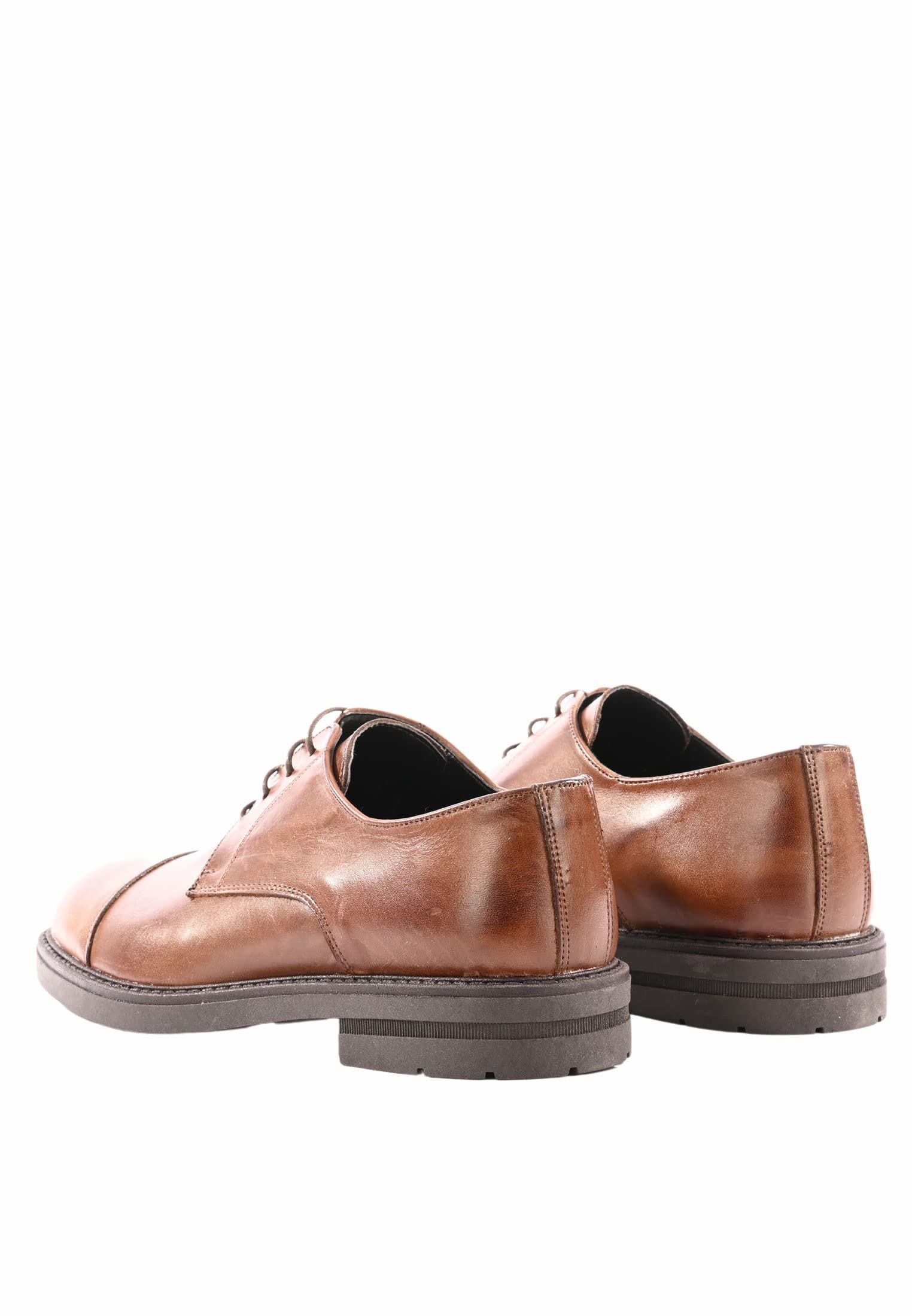 Scarpe Uomo Eleganti in Pelle Classica Stringata Made in Italy