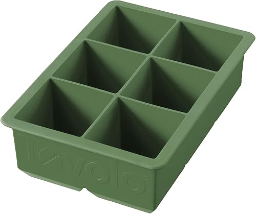 Vista 40 de Tovolo King Cube Ice Tray Gris ostra con tapa