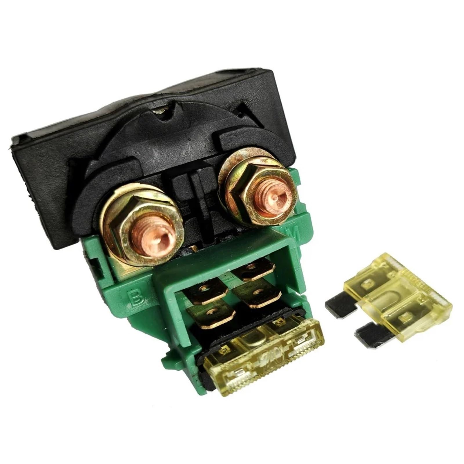 ‌Elettromagnete avviamento‌ Solenoide relè di avviamento 12v adatto per KAWASAKI Ninja250 EX250 EX adatto per Ninja 250 2008-2012 KAF300 KAF Mule 300 ATV ‌Solenoide avviamento moto‌(4pc)