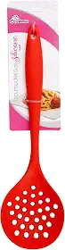 ESCUMADEIRA DE SILICONE 28,5 X 8,3 X 5CM VERMELHO - CM48, MARCA: EM CASA TEM