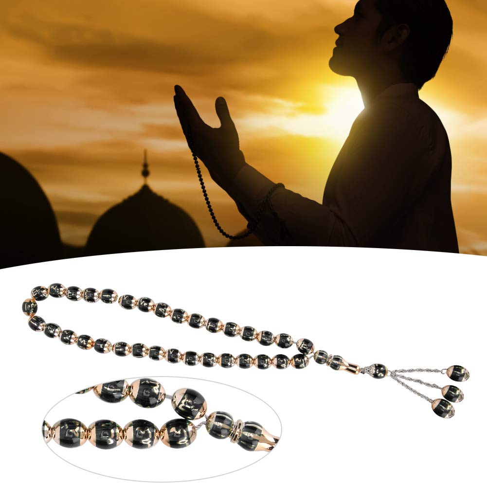 Rosario Islamico 99 Perline - Braccialetto Musulmano Per Preghiera E Meditazione - Regalo Perfetto