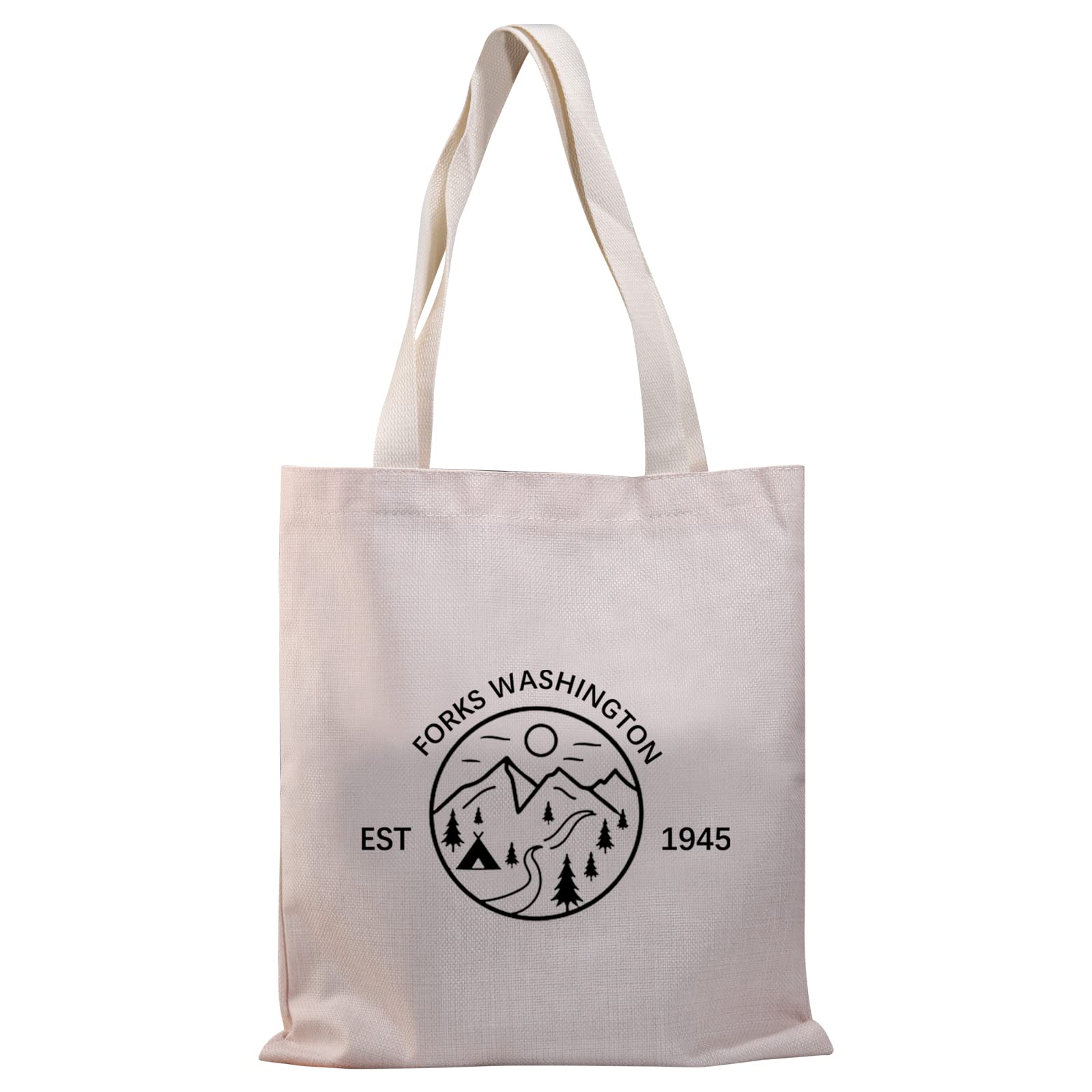 BDPWSS Forks Washington Gift Tote Bag TV Show Fans Gift Forks Washington Est 1945 Handbags