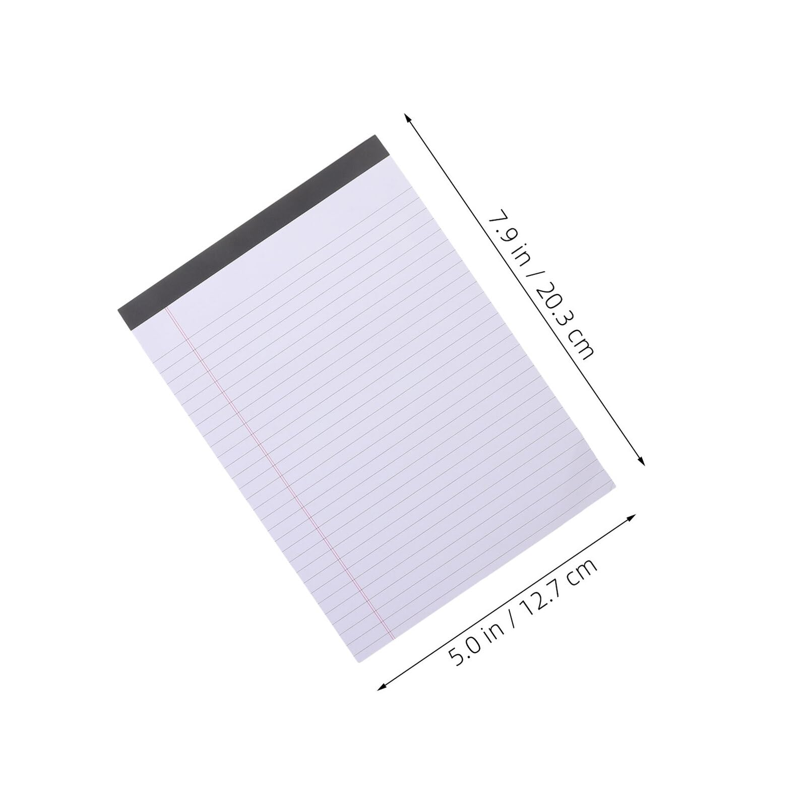 Healeved Blocchi per Appunti Legali a Righe Strappabili A5 Set da 8 Blocchi Note da 400 Fogli Carta da Scrivere Professionale per Avvocati e Uso Ufficio Portatile