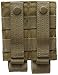 VooDoo Tactical Pistol Double Mag Pouch, Woodland Camo