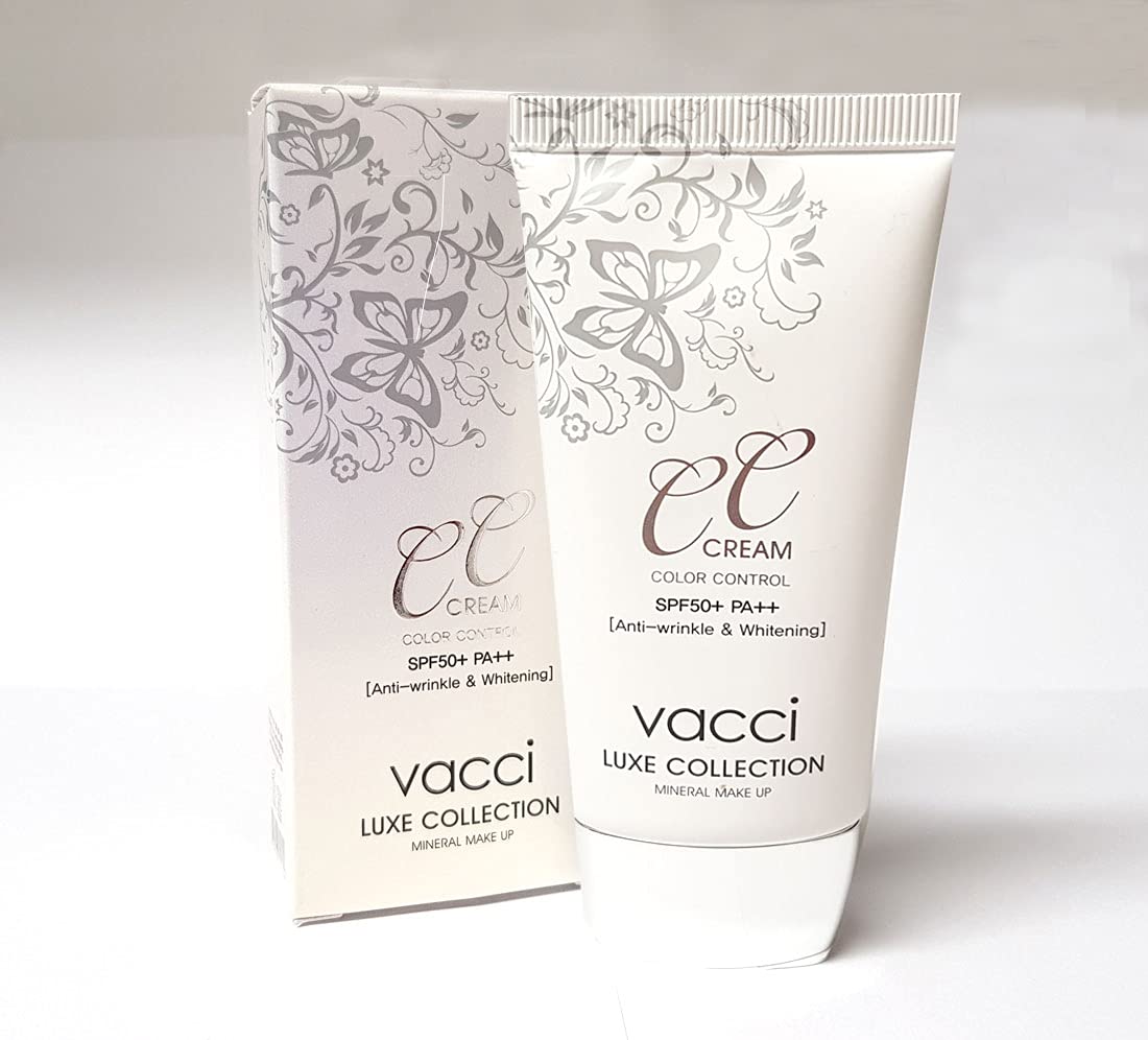 VACCI] Luxe Collection CC Cream SPF50+ PA++ 40ml (Tube Type) / Mineral Make up/Korean Cosmetics