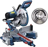 Bosch Serra meia esquadria telescópica GCM 254 D + Disco Multimaterial Alumínio 220V