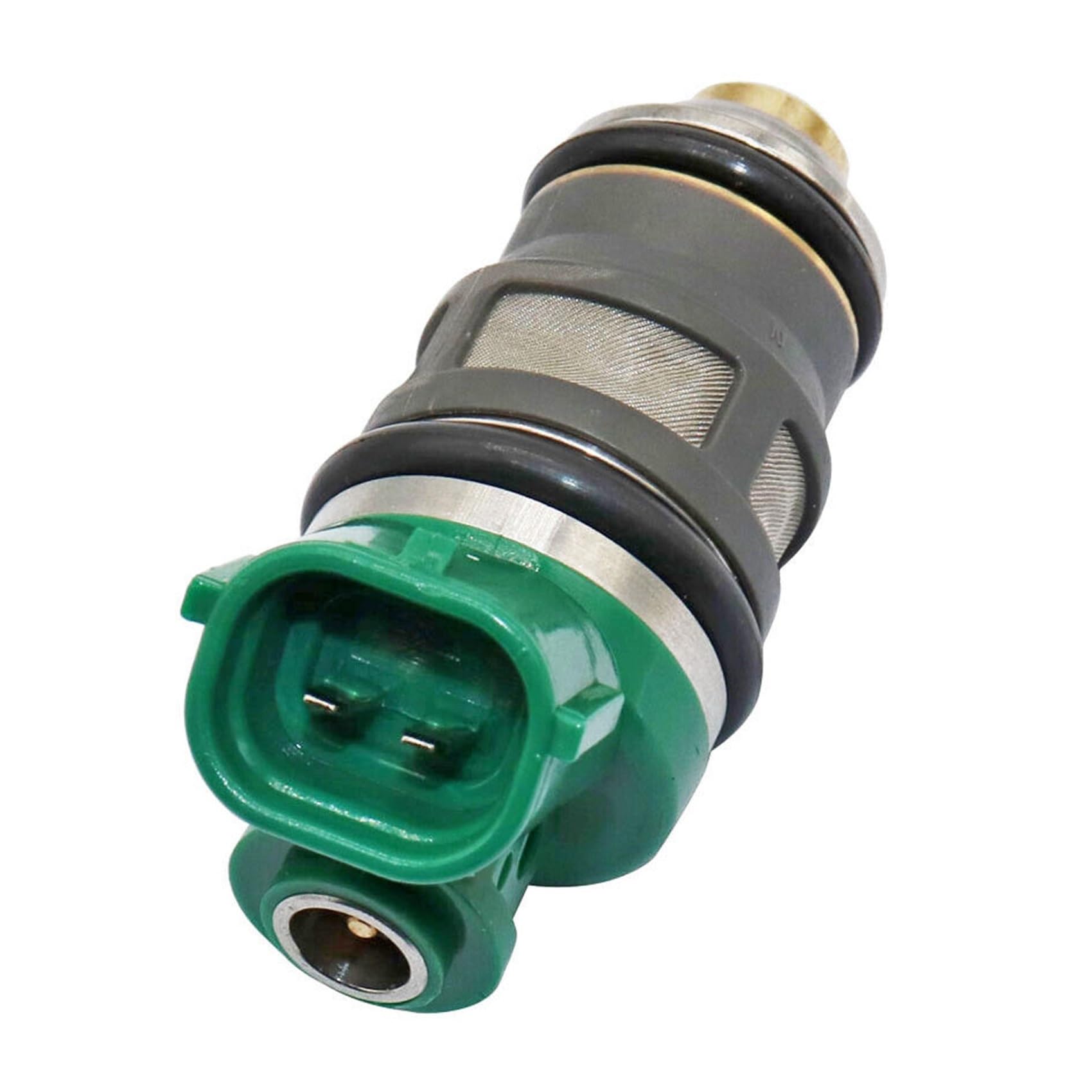 Iniettore di Carburante 3 Pezzi 15710-87J00 per Suzuki DF40-DF50 1999-2010, ABS + metallo, Verde
