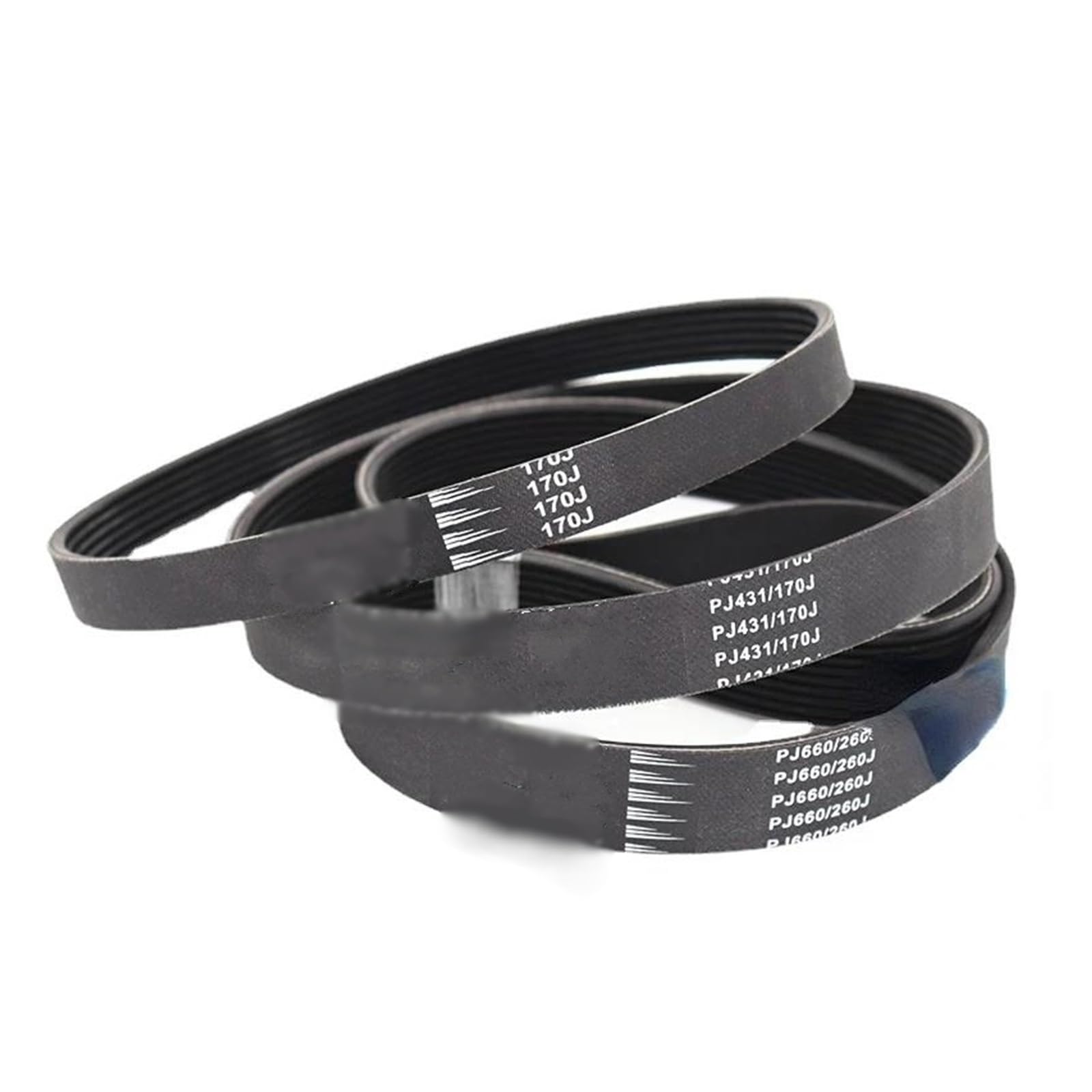 Tandriem Voor Motorfiets Geribbelde Riem PJ 230J 240J 245J 248J 250J 255J 260J 270J 280J 290J 300J Sportfiets Loopband Hometrainer Spinning Aandrijfmotorriem (Color : 6ribs, Grootte : 280J-PJ711