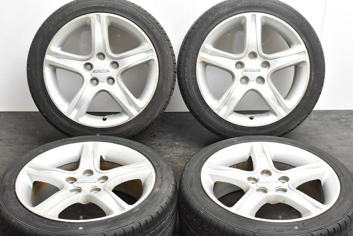 Amazon | 中古 タイヤホイール 4本セット 17インチ 7J +50 215/45R17 