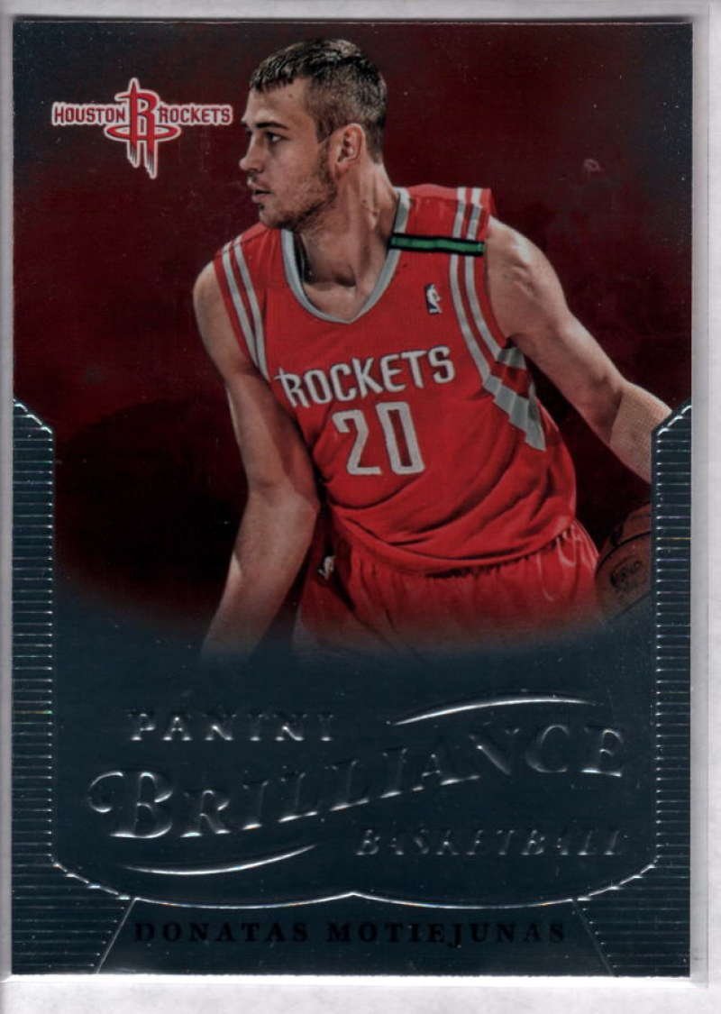 Basketball NBA 2012-13 Panini Brilliance #273 Donatas Motiejunas #273 NM+ Rockets