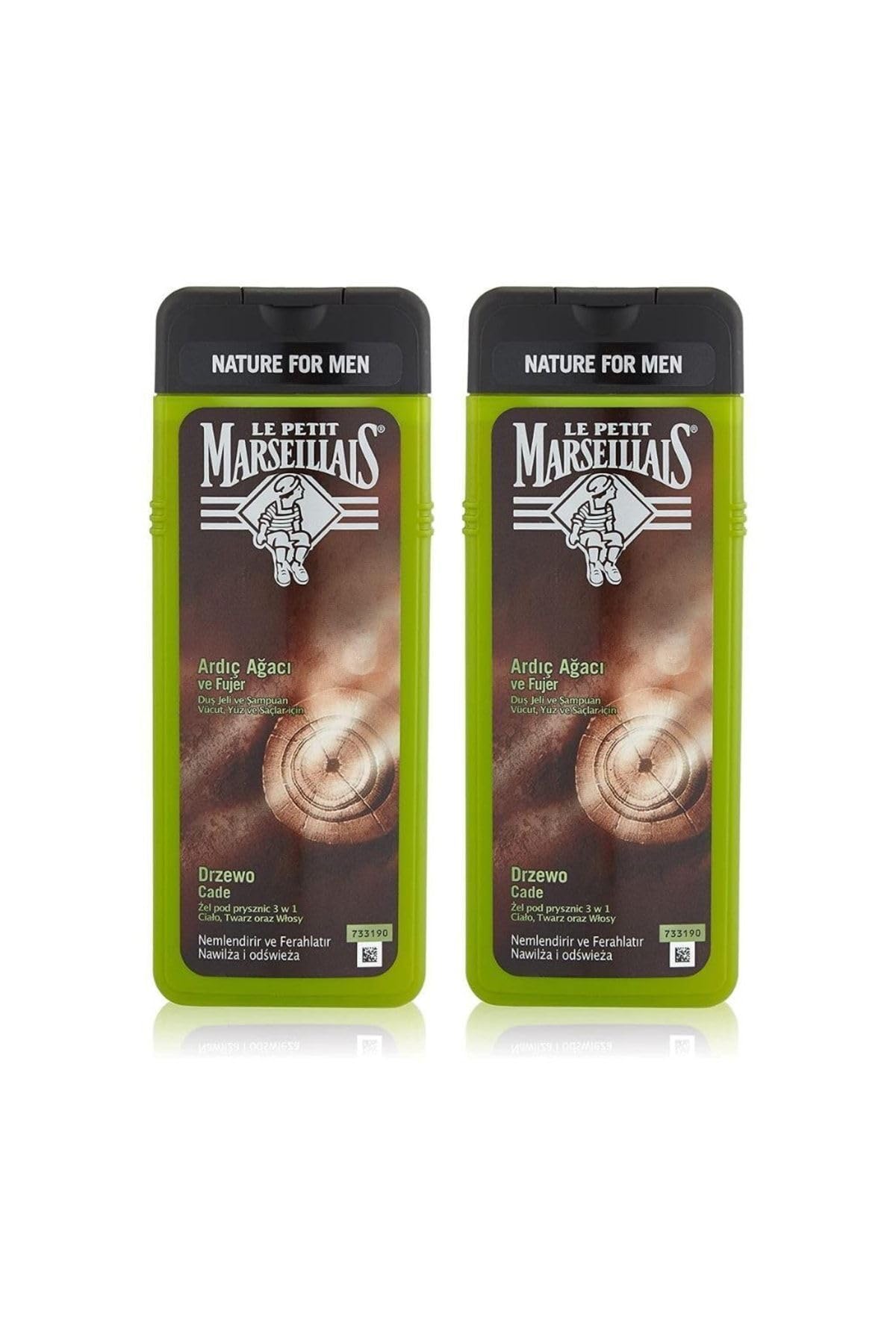 Le Petit Marseillais Ardıç Ağacı Ve Füjer Men Duş Jeli 400 ml x2
