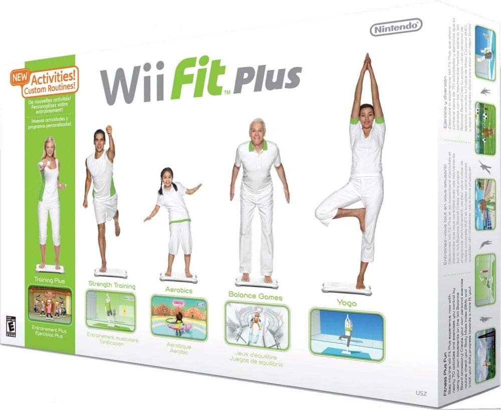 nintendo wii console and wii fit bundle
